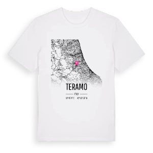 Teramo karta t-shirt – ekologisk bomull t-shirt från Pinshirt