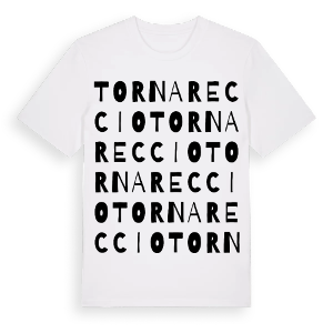 Tornareccio ordlek t-shirt – ekologisk bomull t-shirt från Pinshirt