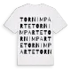 Tornimparte ordlek t-shirt