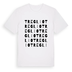 Treglio ordlek t-shirt – ekologisk bomull t-shirt från Pinshirt