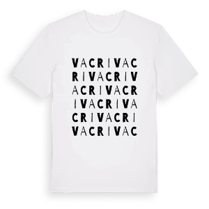 Vacri ordlek t-shirt – ekologisk bomull t-shirt från Pinshirt