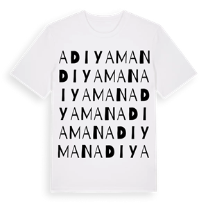 Adıyaman ordlek t-shirt – ekologisk bomull t-shirt från Pinshirt