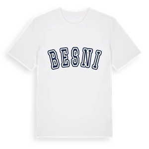 Besni college t-shirt – ekologisk bomull t-shirt från Pinshirt