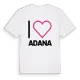 Jag älskar Adana t-shirt stort tryck