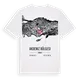 Akdeniz Bölgesi karta t-shirt