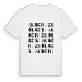 Akdeniz Bölgesi ordlek t-shirt