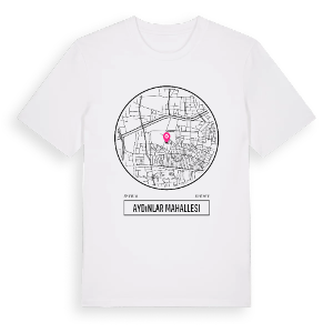 Aydınlar Mahallesi t-shirt – ekologisk bomull t-shirt från Pinshirt