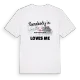Någon i Bahçeşehir Mahallesi älskar mig t-shirt