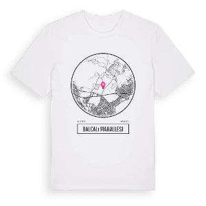 Balcalı Mahallesi t-shirt – ekologisk bomull t-shirt från Pinshirt