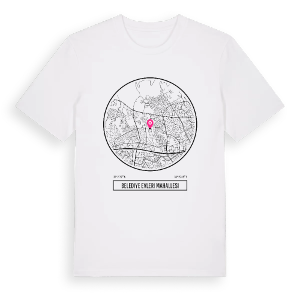 Belediye Evleri Mahallesi t-shirt – ekologisk bomull t-shirt från Pinshirt