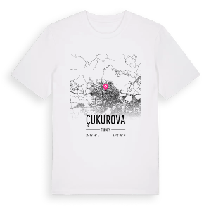 Çukurova karta t-shirt – ekologisk bomull t-shirt från Pinshirt