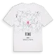 Feke karta t-shirt