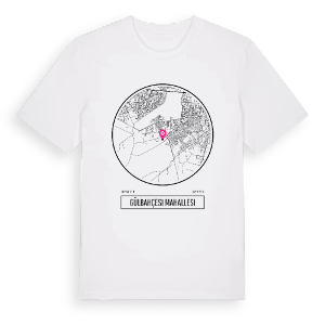 Gülbahçesi Mahallesi t-shirt – ekologisk bomull t-shirt från Pinshirt