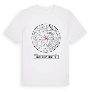 Havuzlubahçe Mahallesi t-shirt – ekologisk bomull t-shirt från Pinshirt