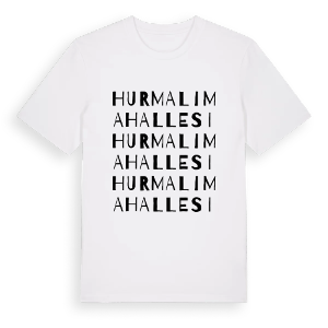 Hurmalı Mahallesi ordlek t-shirt – ekologisk bomull t-shirt från Pinshirt