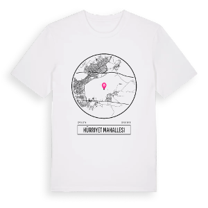 Hürriyet Mahallesi t-shirt – ekologisk bomull t-shirt från Pinshirt