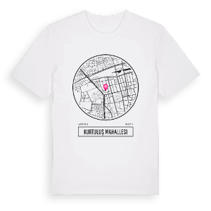 Kurtuluş Mahallesi t-shirt – ekologisk bomull t-shirt från Pinshirt