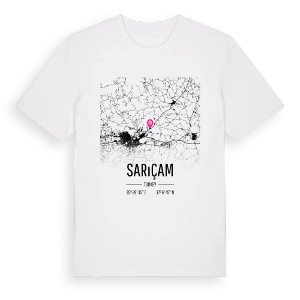 Sarıçam karta t-shirt – ekologisk bomull t-shirt från Pinshirt