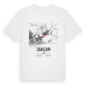 Sarıçam karta t-shirt – ekologisk bomull t-shirt från Pinshirt