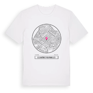 Selahattin Eyyubi Mahallesi t-shirt – ekologisk bomull t-shirt från Pinshirt