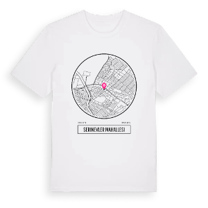 Serinevler Mahallesi t-shirt – ekologisk bomull t-shirt från Pinshirt