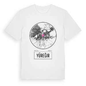 Yüreğir t-shirt – ekologisk bomull t-shirt från Pinshirt