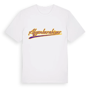 Afyonkarahisar baseball t-shirt – ekologisk bomull t-shirt från Pinshirt