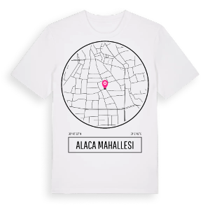 Alaca Mahallesi t-shirt – ekologisk bomull t-shirt från Pinshirt