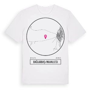 Bağlarbaşı Mahallesi t-shirt – ekologisk bomull t-shirt från Pinshirt