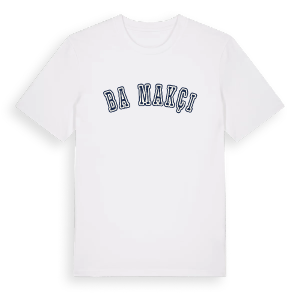Başmakçı college t-shirt – ekologisk bomull t-shirt från Pinshirt