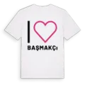 Jag älskar Başmakçı t-shirt stort tryck