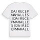 Dairecep Mahallesi ordlek t-shirt