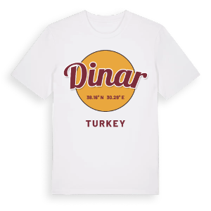 Dinar cirkel t-shirt – ekologisk bomull t-shirt från Pinshirt