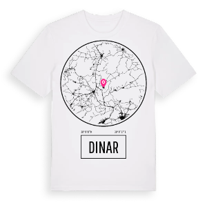 Dinar t-shirt – ekologisk bomull t-shirt från Pinshirt