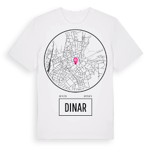 Dinar t-shirt – ekologisk bomull t-shirt från Pinshirt