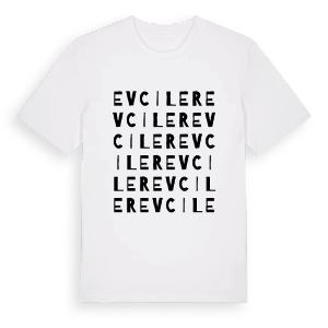 Evciler ordlek t-shirt – ekologisk bomull t-shirt från Pinshirt