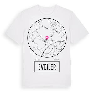 Evciler t-shirt – ekologisk bomull t-shirt från Pinshirt