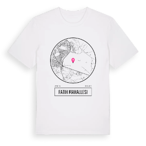 Fatih Mahallesi t-shirt – ekologisk bomull t-shirt från Pinshirt