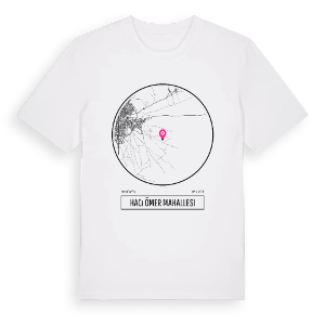 Hacı Ömer Mahallesi t-shirt – ekologisk bomull t-shirt från Pinshirt