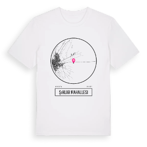 Şıhlar Mahallesi t-shirt – ekologisk bomull t-shirt från Pinshirt