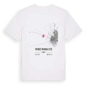 Yenice Mahallesi karta t-shirt – ekologisk bomull t-shirt från Pinshirt