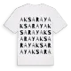 Aksaray ordlek t-shirt