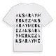 Aksaray Merkez ordlek t-shirt