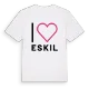 Jag älskar Eskil t-shirt stort tryck