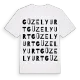 Güzelyurt ordlek t-shirt