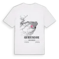 Aberdeenshire karta t-shirt