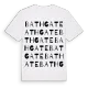 Bathgate ordlek t-shirt