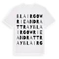 Blairgowrie and Rattray ordlek t-shirt