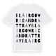 Blairgowrie and Rattray ordlek t-shirt