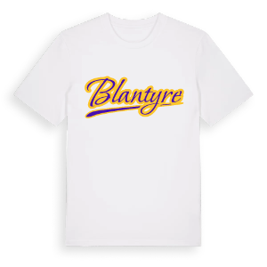 Blantyre baseball t-shirt – ekologisk bomull t-shirt från Pinshirt